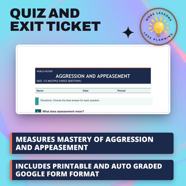 Aggression and Appeasement preview