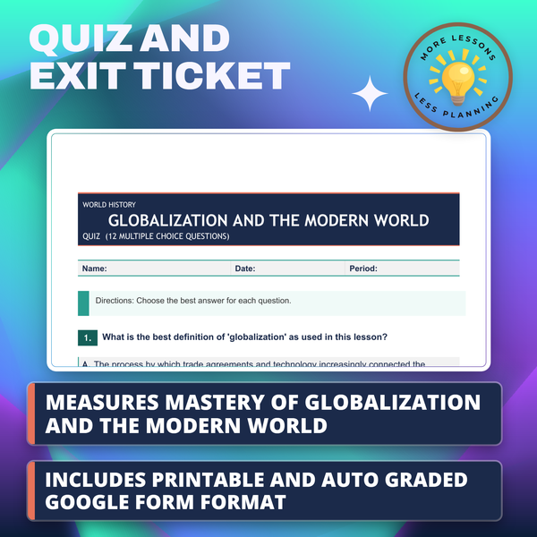 Globalization and the Modern World preview