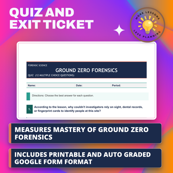 Ground Zero Forensics preview
