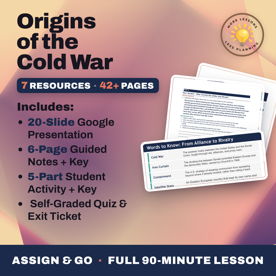 Origins of the Cold War cover