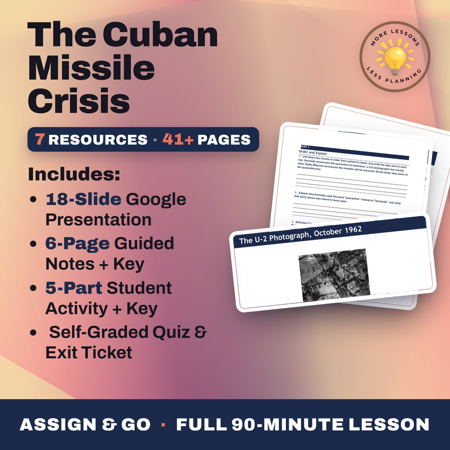 The Cuban Missile Crisis cover