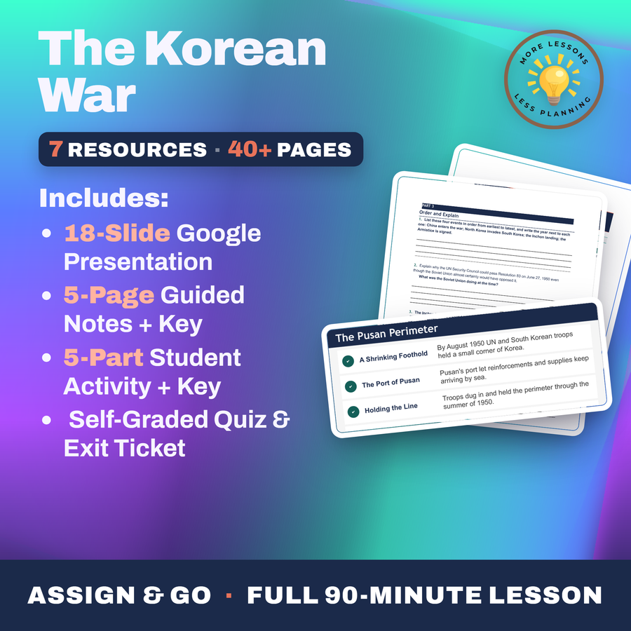 The Korean War cover
